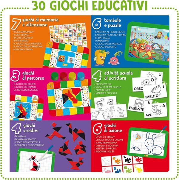 Tavolino Molto Attivo 30 Giochi Lisciani 97128-16296