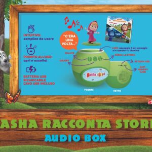 Masha Racconta Storie Audio Box Simba 7101100076-16643