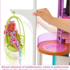 Barbie Casa Di Malibu Vacation House 106 cm Mattel HCD50-16736