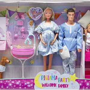 Steffi Love Pigiama Party Welcome Family Simba 105733552009-16616