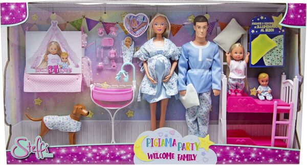 Steffi Love Pigiama Party Welcome Family Simba 105733552009-16616