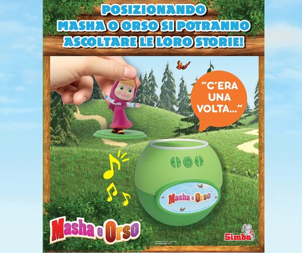 Masha Racconta Storie Audio Box Simba 7101100076-16645