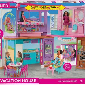 Barbie Casa Di Malibu Vacation House 106 cm Mattel HCD50-16738