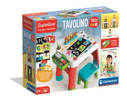 Tavolino Cresci con Me Clementoni 16745-0 Tavolino Cresci con Me Clementoni 16745-0