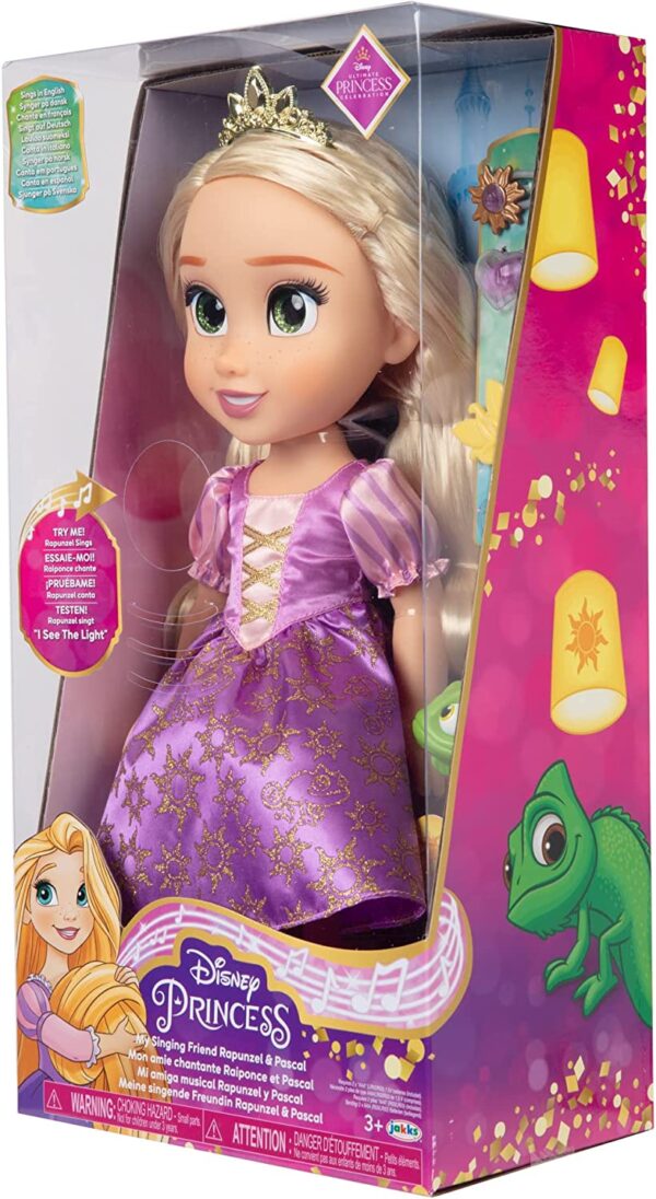 Disney Princess Bambola Rapunzel Cantante in Italiano Jakk Pacific 22494-16555