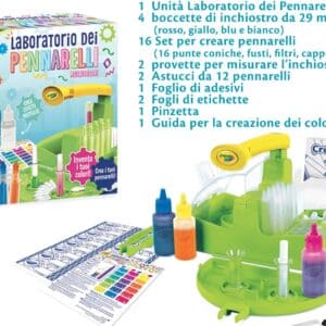 Laboratorio Dei Pennarelli Multicolori Crayola 25-5960-16567