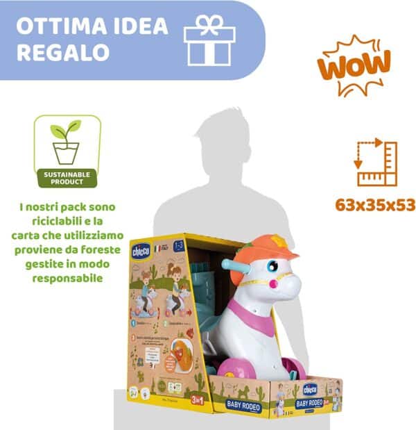 Miss Rodeo 3 in 1 Cavalcabile Chicco 011314100680-16917