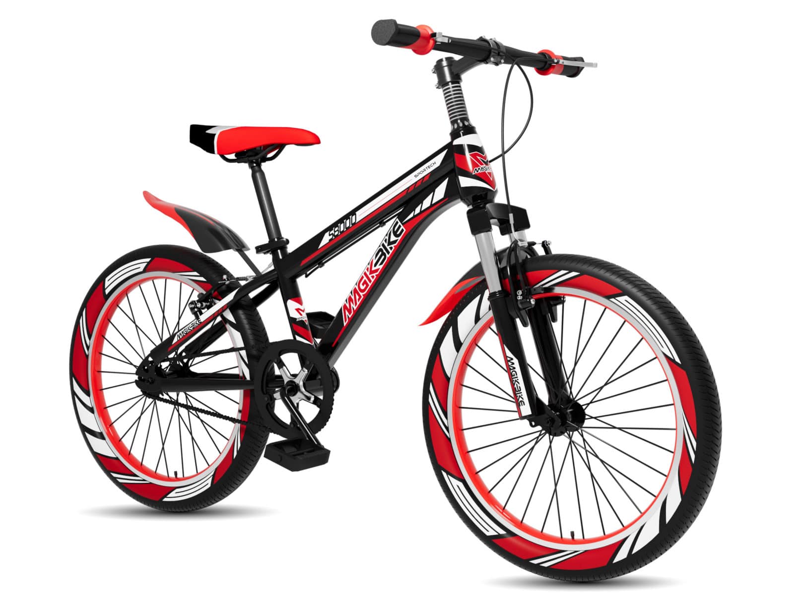 Bicicletta 20" S8000 Rossa Magic Bike-0