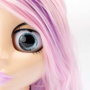 Influencer Make Up Doll Testa da Truccare e Pettinare con Occhi Cambiacolore 92049-17541