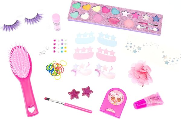 Influencer Make Up Doll Testa da Truccare e Pettinare con Occhi Cambiacolore 92049-17543