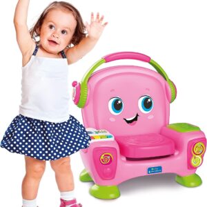 La Poltroncina Canta, Suona e Balla Pink Clementoni 17755-17443