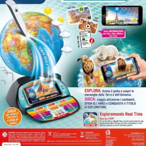 Esploramondo Real Time Clementoni 16446-17664