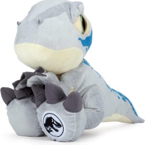 Peluche Jurassic World, T-Rex 25 cm con pedana Grandi Giochi - immagine 3