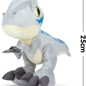 Peluche Jurassic World, T-Rex 25 cm con pedana Grandi Giochi - immagine 5