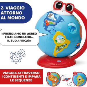 GIOCO DANTE GLOBO PARLANTE CHICCO - immagine 3