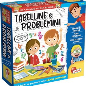 I'm a Genius Tabelline e Problemini Lisciani Giochi - immagine 1