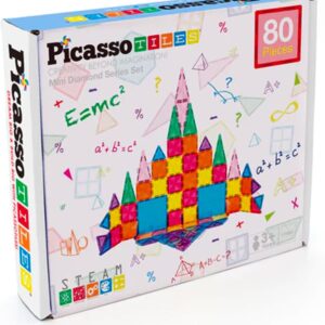 Picasso Tiles Costruzioni MAGNETICHE 80 pz - immagine 1