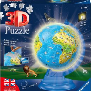 3D Puzzle Globo 180 pezzi Night Edition - immagine 1