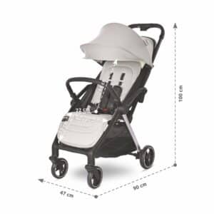 Passeggino Leggero Loret 22 kg Grey Jasper LORELLI - immagine 17