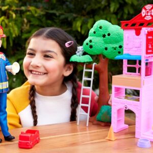Barbie Vigilessa del Fuoco Playset Mattel - immagine 2