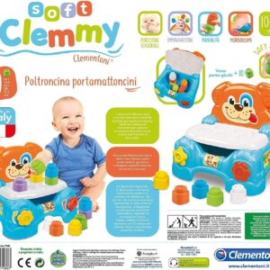 Clemmy Poltroncina Portamattoncini Clementoni - immagine 2
