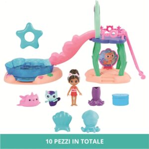 GABBY'S DOLLHOUSE La piscina di Gabby Playset per Bambini - immagine 2