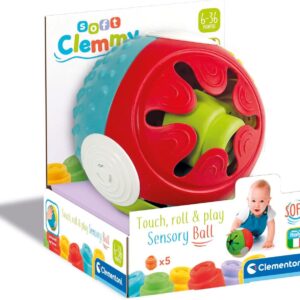 Soft Clemmy Palla Sensoriale Scoperta e Divertimento per i Sensi Clementoni - immagine 2