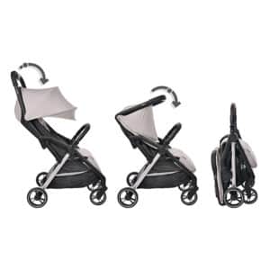 Passeggino Leggero Loret 22 kg Grey Jasper LORELLI - immagine 3