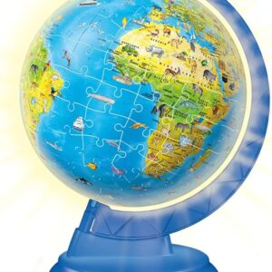 3D Puzzle Globo 180 pezzi Night Edition - immagine 3