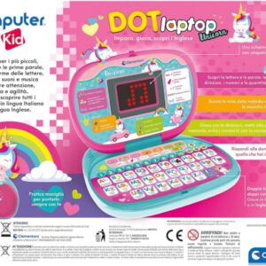 DOT Laptop Unicorn Computer Kid Clementoni - immagine 3