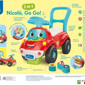 Nicolò Go Go 3 in 1 Clementoni - immagine 3