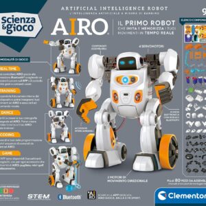 AIRO Artificial Intelligence Robot Clementoni Scienza & Gioco - immagine 3