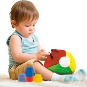 Soft Clemmy Palla Sensoriale Scoperta e Divertimento per i Sensi Clementoni - immagine 3