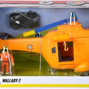 Sam il Pompiere Elicottero Wallaby II cm.34 con personaggio Tom - immagine 3