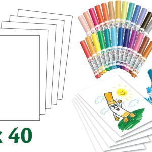 Crayola Valigetta Pennarelli Lavabili con 25 pennarelli - immagine 5