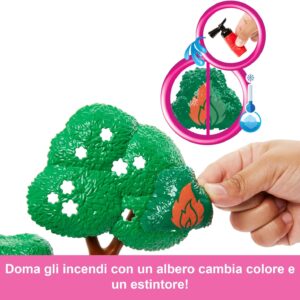 Barbie Vigilessa del Fuoco Playset Mattel - immagine 5