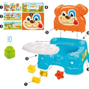Clemmy Poltroncina Portamattoncini Clementoni - immagine 6