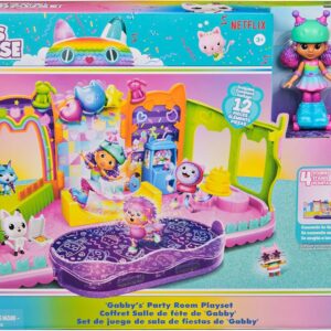 GABBY'S DOLLHOUSE L'Attico Party & Skate Room Spin Master - immagine 8