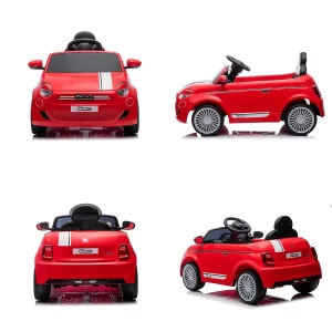 Auto Elettrica per Bambini Fiat 500 Rossa - immagine 3