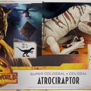 Jurassic World Speed Dino Super colossal ATROCIRAPTOR Mattel - immagine 6