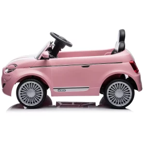 Auto Elettrica per Bambini Fiat 500 Rosa - immagine 3
