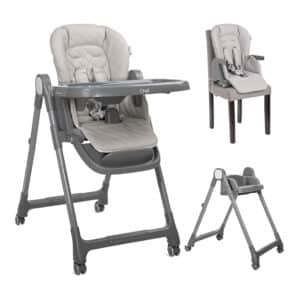 Seggiolone pappa CHEF 3in1 in ecopelle Beige - LORELLI - immagine 7