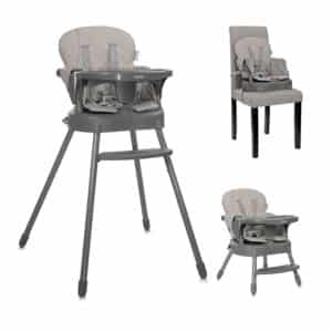 Seggiolone pappa SIESTA 3in1 in ecopelle beige LORELLI - immagine 1