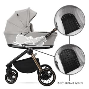 TRIO BIANCA 3in1 con coprigambe GREY Lorelli - immagine 14