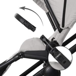 TRIO BIANCA 3in1 con coprigambe GREY Lorelli - immagine 18