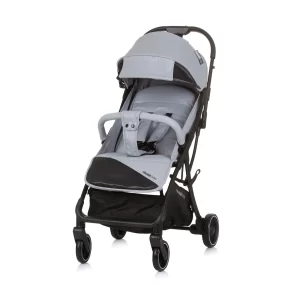 Passeggino con chiusura automatica Kiss – Ash grey – CHIPOLINO - immagine 1