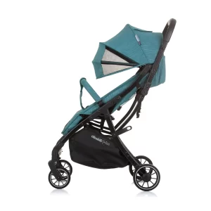Passeggino con chiusura automatica Kiss – Teal – CHIPOLINO - immagine 2