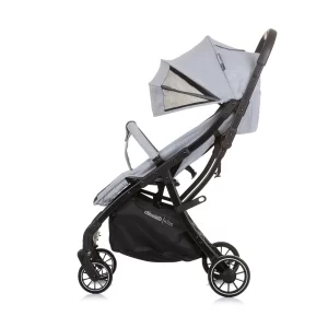 Passeggino con chiusura automatica Kiss – Ash grey – CHIPOLINO - immagine 2
