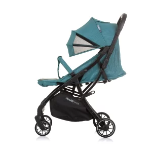 Passeggino con chiusura automatica Kiss – Teal – CHIPOLINO - immagine 3