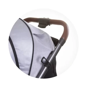 Passeggino leggero fino a 22 kg Combo - Silver grey - CHIPOLINO - immagine 5